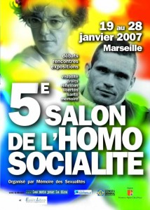5è Salon Homosocialité 2007 - Affiche