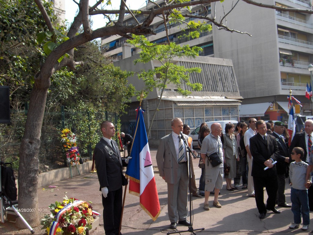 Cérémonie de la déportation 2007