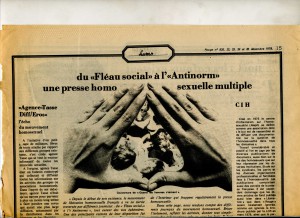 Rouge : presse homo dec. 78