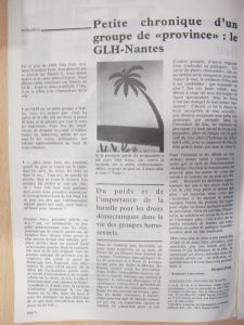 Homophonies n°12 octobre 1981 : GLH de Nantes
