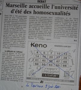 UEEH 2001  : revue de presse (extraits)