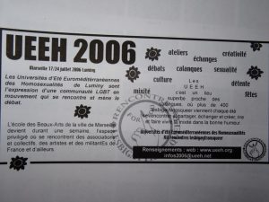 UEEH 2006 : préparation (extraits)