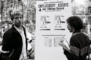 Photos de la campagne des municipales d’Aix en Provence en 1979 de la Mouvance Folle Lesbienne