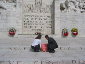 Cérémonie à Nice