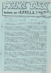 Avant GAI PIED : documents 1976-1979
