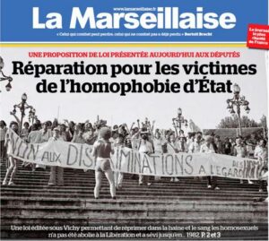 La Marseillaise : proposition de loi de réparation pour les victimes de l’homophobie 11 mars 2024